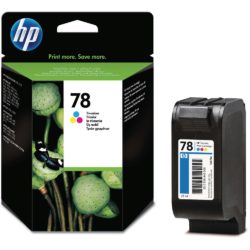 Hp 78 Ink Cartridge, Tri-Colour Single Pack, C6578AE